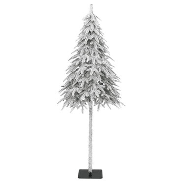 vidaXL Künstlicher Weihnachtsbaum Beschneit 210 cm