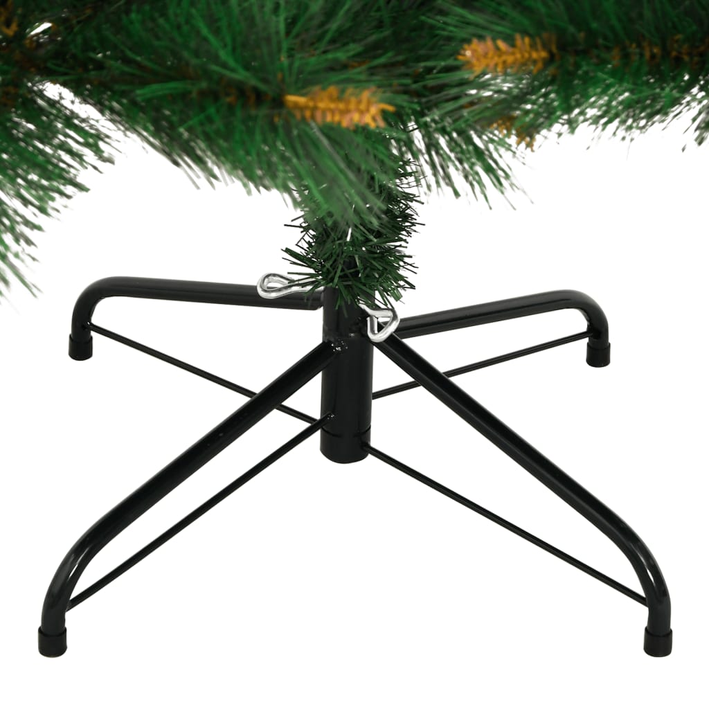 vidaXL Künstlicher Weihnachtsbaum Klappbar mit Ständer 240 cm