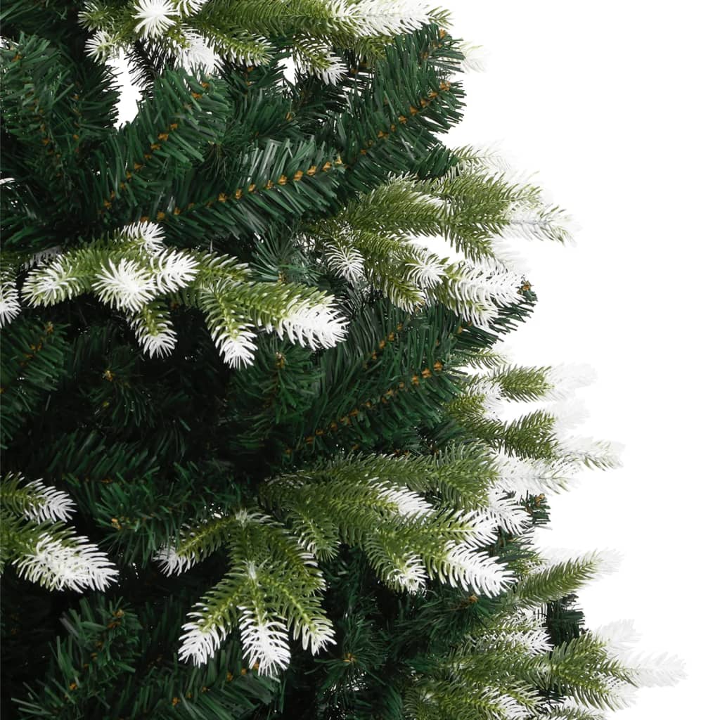 vidaXL Künstlicher Weihnachtsbaum Klappbar Beschneit 120 cm
