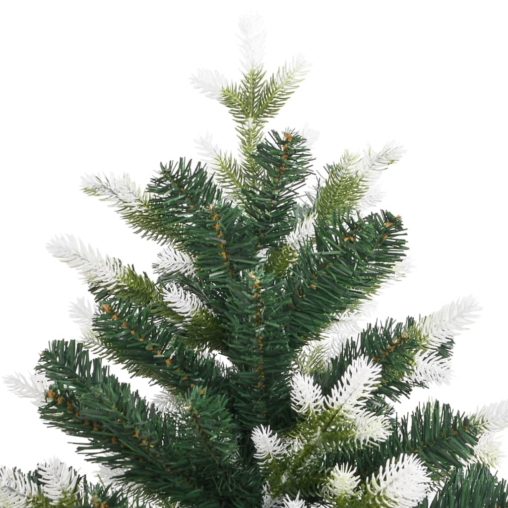 vidaXL Künstlicher Weihnachtsbaum Klappbar Beschneit 150 cm