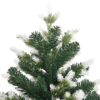 vidaXL Künstlicher Weihnachtsbaum Klappbar Beschneit 150 cm