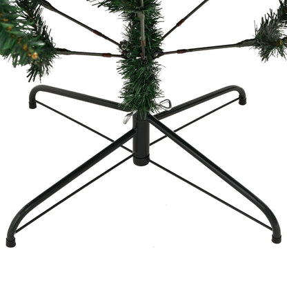 vidaXL Künstlicher Weihnachtsbaum Klappbar mit Ständer 120 cm