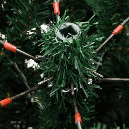 vidaXL Künstlicher Weihnachtsbaum Klappbar mit Ständer 120 cm