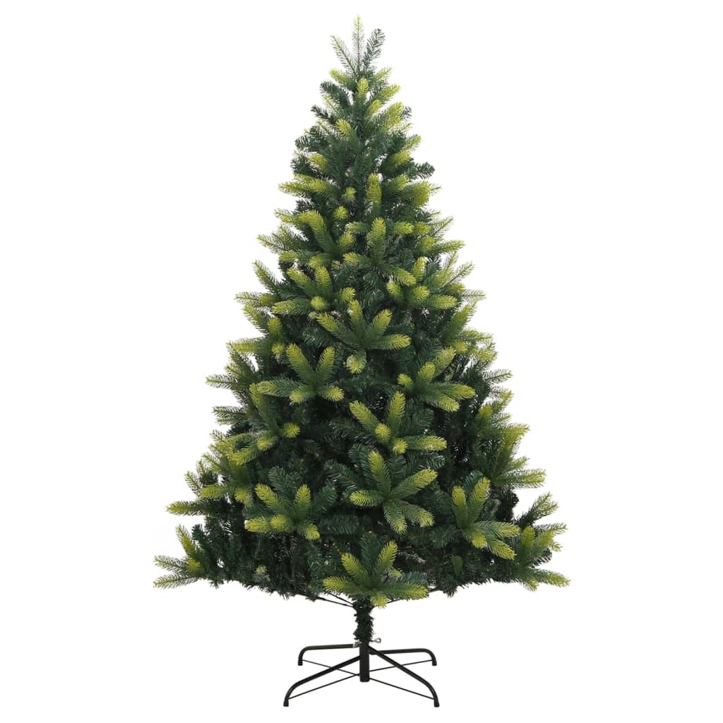 vidaXL Sapin de Noël artificiel pliable avec support 240 cm