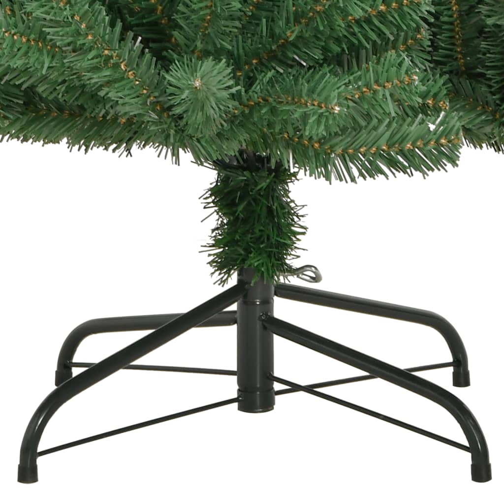 vidaXL Künstlicher Weihnachtsbaum Klappbar mit Ständer Grün 120 cm