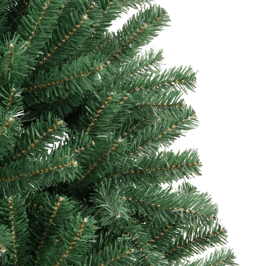 vidaXL Künstlicher Weihnachtsbaum Klappbar mit Ständer Grün 150 cm