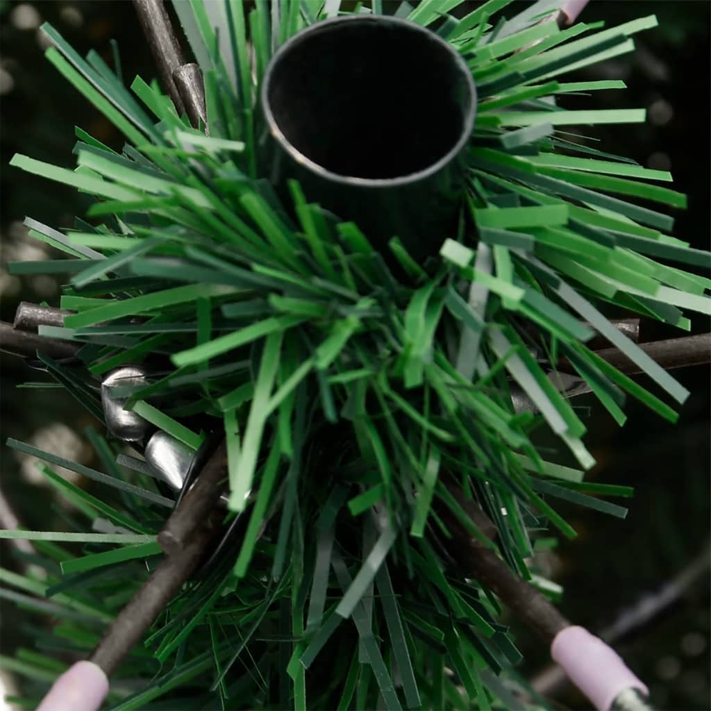 vidaXL Künstlicher Weihnachtsbaum Klappbar mit Ständer Grün 180 cm