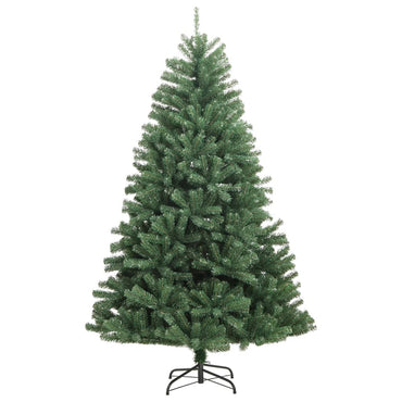vidaXL Künstlicher Weihnachtsbaum Klappbar mit Ständer Grün 240 cm