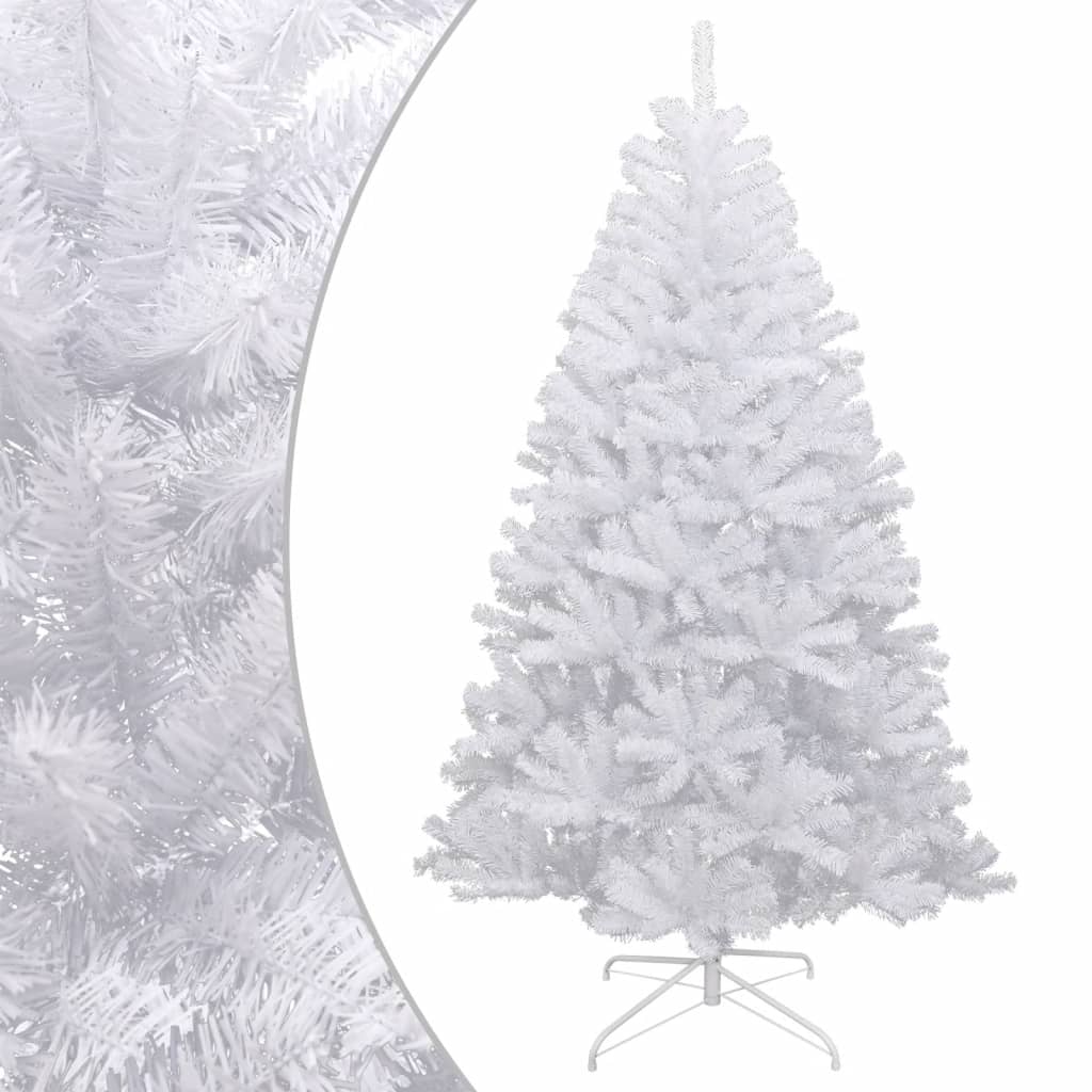 vidaXL Künstlicher Weihnachtsbaum Klappbar Beschneit 120 cm