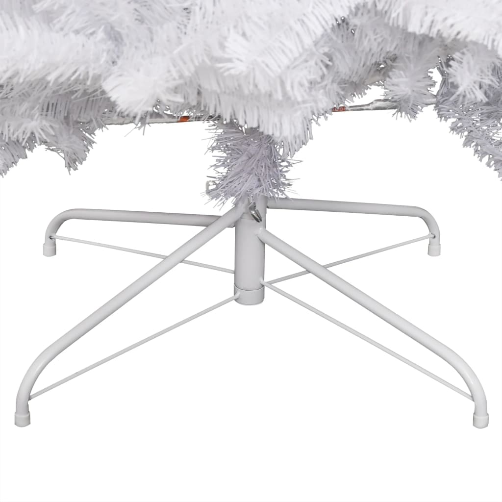 vidaXL Künstlicher Weihnachtsbaum Klappbar Beschneit 210 cm