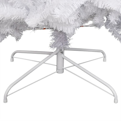 vidaXL Künstlicher Weihnachtsbaum Klappbar Beschneit 210 cm