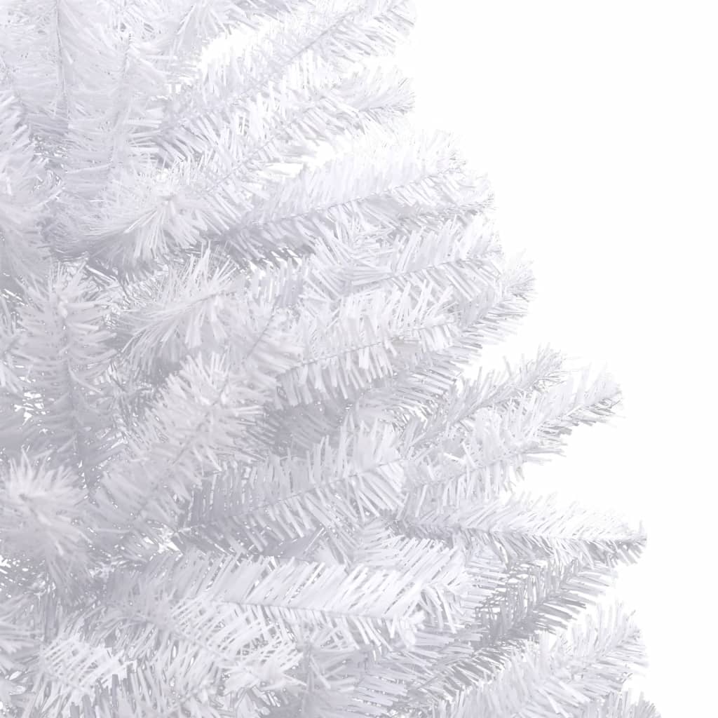 vidaXL Künstlicher Weihnachtsbaum Klappbar Beschneit 210 cm