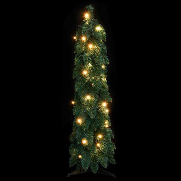 vidaXL Sapin de Noël artificiel avec lumières 45 LED 90 cm