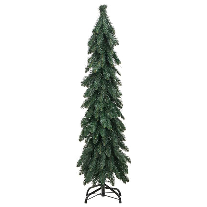 vidaXL Sapin de Noël artificiel avec éclairage 60 LED 120 cm