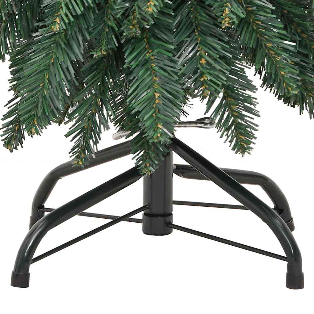 vidaXL Sapin de Noël artificiel avec éclairage 60 LED 120 cm