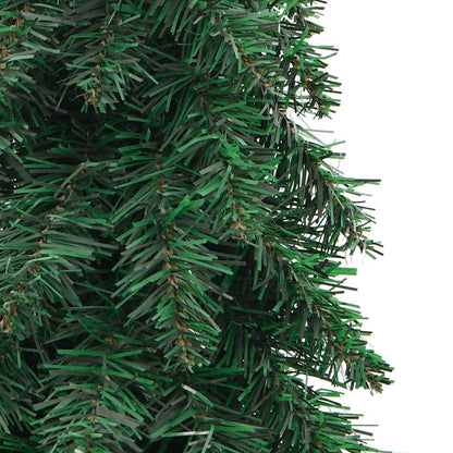 vidaXL Künstlicher Weihnachtsbaum mit Beleuchtung 130 LEDs 210 cm