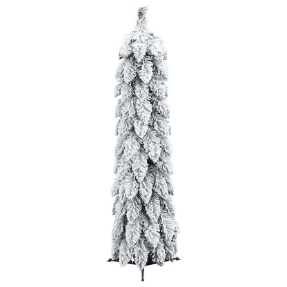vidaXL Künstlicher Weihnachtsbaum Beleuchtung & Schnee 45 LEDs 90 cm