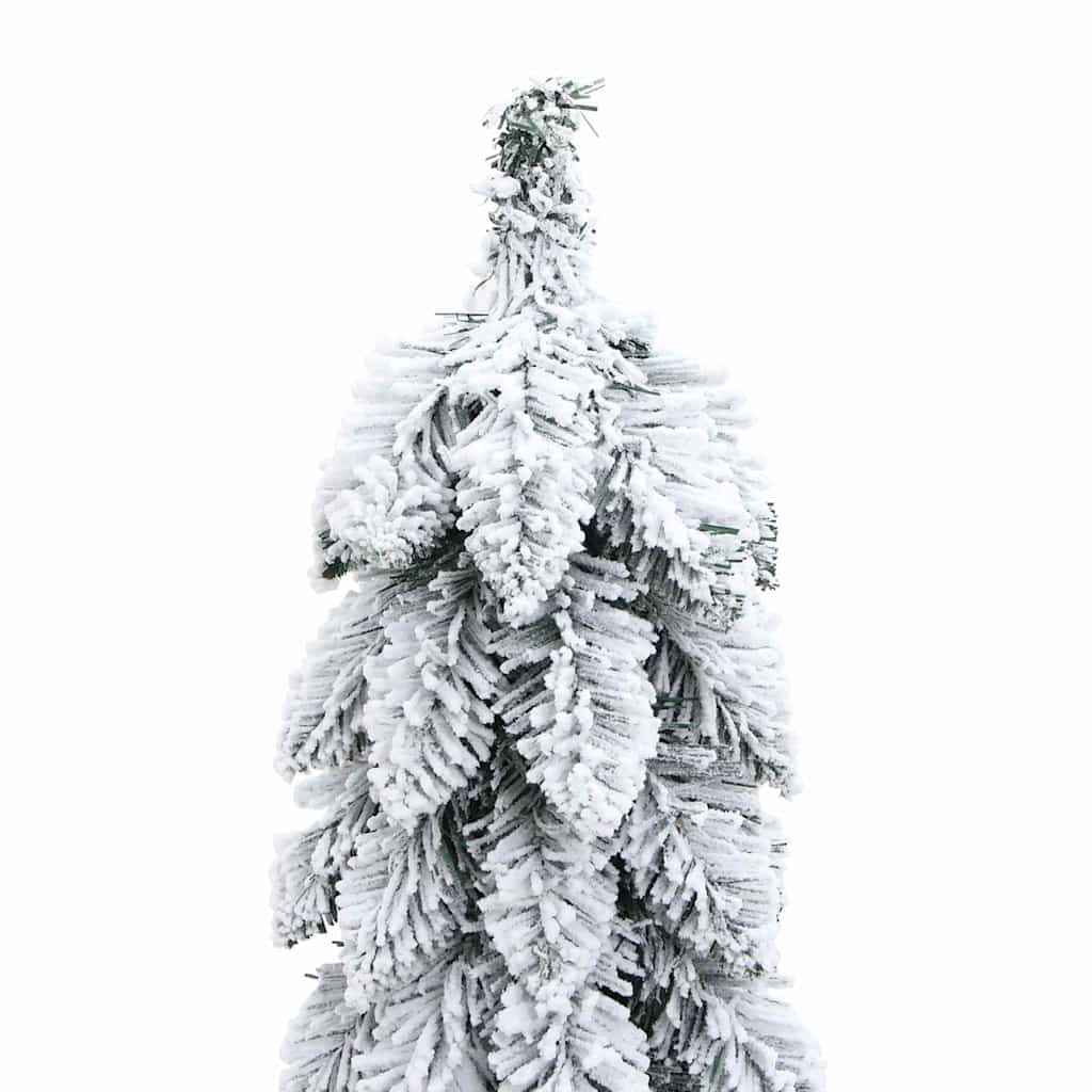 vidaXL Künstlicher Weihnachtsbaum Beleuchtung & Schnee 45 LEDs 90 cm