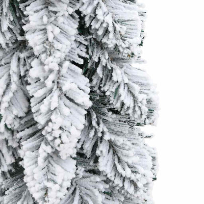 vidaXL Künstlicher Weihnachtsbaum Beleuchtung & Schnee 45 LEDs 90 cm