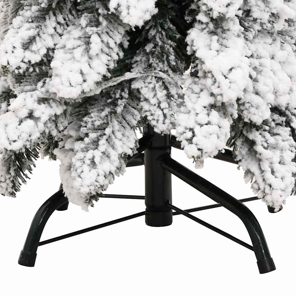 vidaXL Künstlicher Weihnachtsbaum Beleuchtung & Schnee 60 LEDs 120 cm