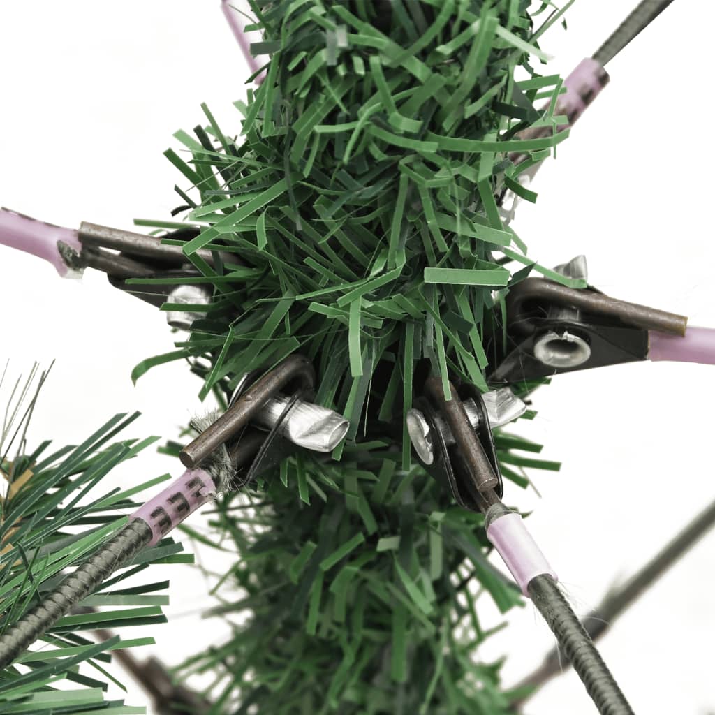 vidaXL Künstlicher Weihnachtsbaum Klappbar mit Zapfen & Beeren 120 cm