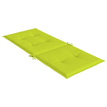 vidaXL Chaises de jardin avec coussins 4 pcs Bois de teck massif