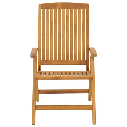 vidaXL Chaises de jardin avec coussins 6 pcs. Bois de teck massif