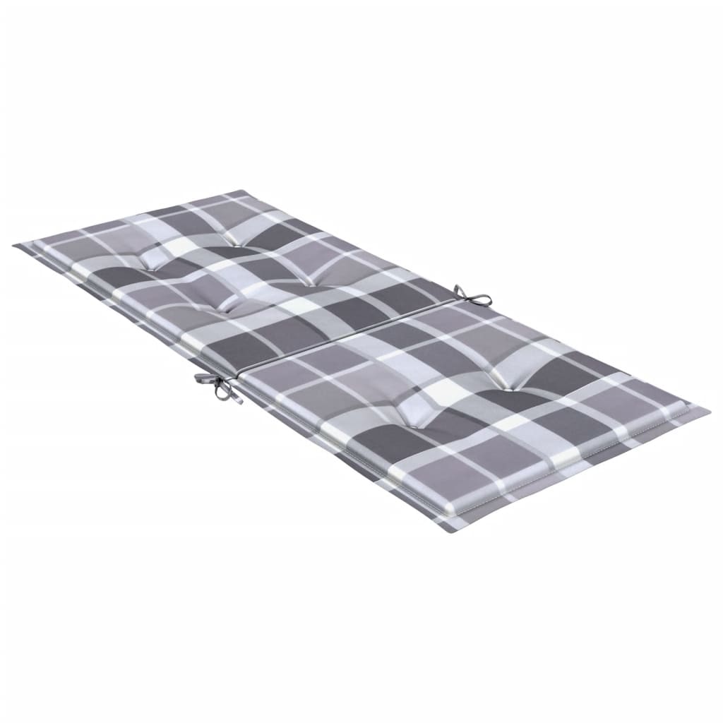 vidaXL Chaises de jardin avec coussins 6 pcs. Bois de teck massif