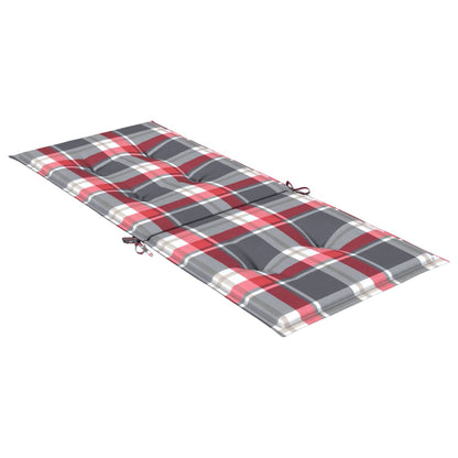 vidaXL Chaises de jardin avec coussins 8 pcs Bois de teck massif