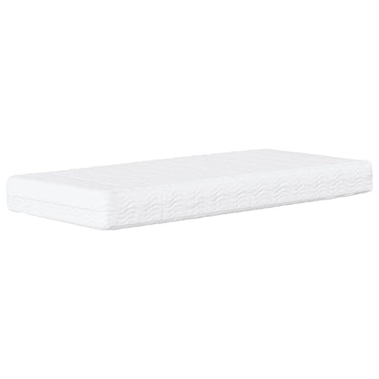 vidaXL Lit de repos avec matelas gris foncé 90x190 cm velours