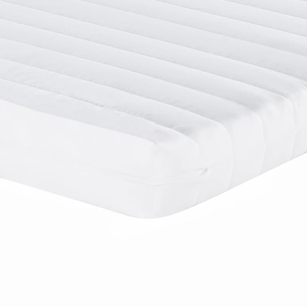 vidaXL Tagesbett Ausziehbar mit Matratzen Hellgrau 90x190 cm Samt