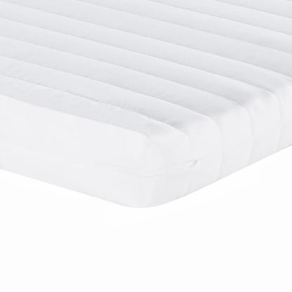 vidaXL Tagesbett Ausziehbar mit Matratzen Hellgrau 90x190 cm Samt