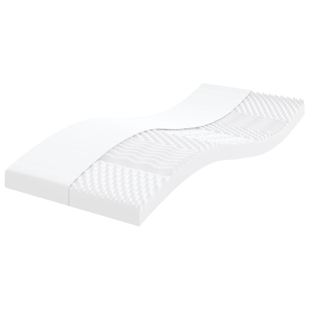 vidaXL Tagesbett Ausziehbar mit Matratzen Dunkelgrau 90x190 cm Samt