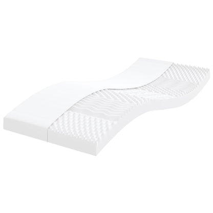 vidaXL Tagesbett Ausziehbar mit Matratzen Dunkelgrau 90x190 cm Samt
