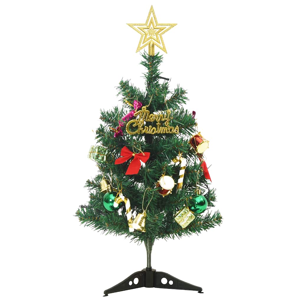 vidaXL Mini-sapin de Noël artificiel avec éclairage 20 LED 45 cm