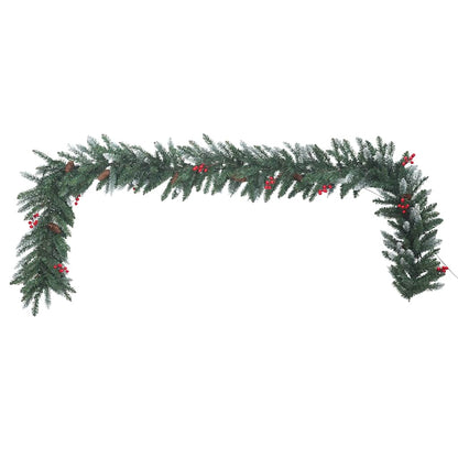 vidaXL 4-tlg. Türschmuck-Set für Weihnachten PVC