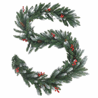 vidaXL 4-tlg. Türschmuck-Set für Weihnachten PVC
