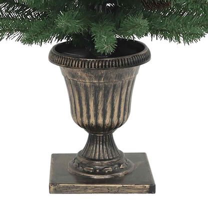 vidaXL Sapins de Noël artificiels 2 pcs 100 LED Vert 120 cm