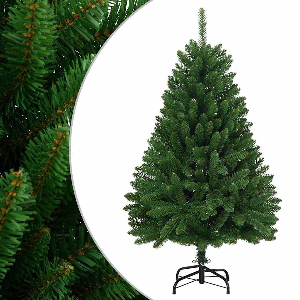 vidaXL Künstlicher Weihnachtsbaum Klappbar mit Ständer Grün 120 cm