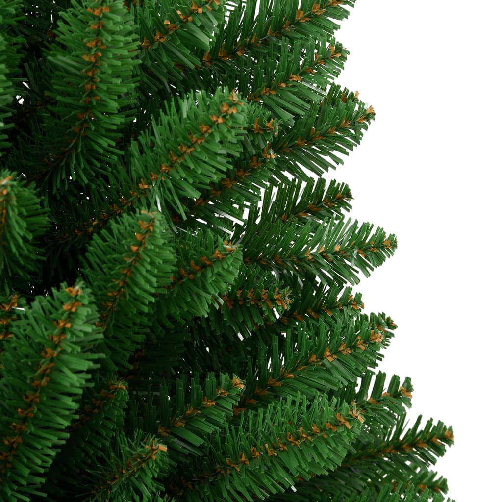 vidaXL Künstlicher Weihnachtsbaum Klappbar mit Ständer Grün 150 cm