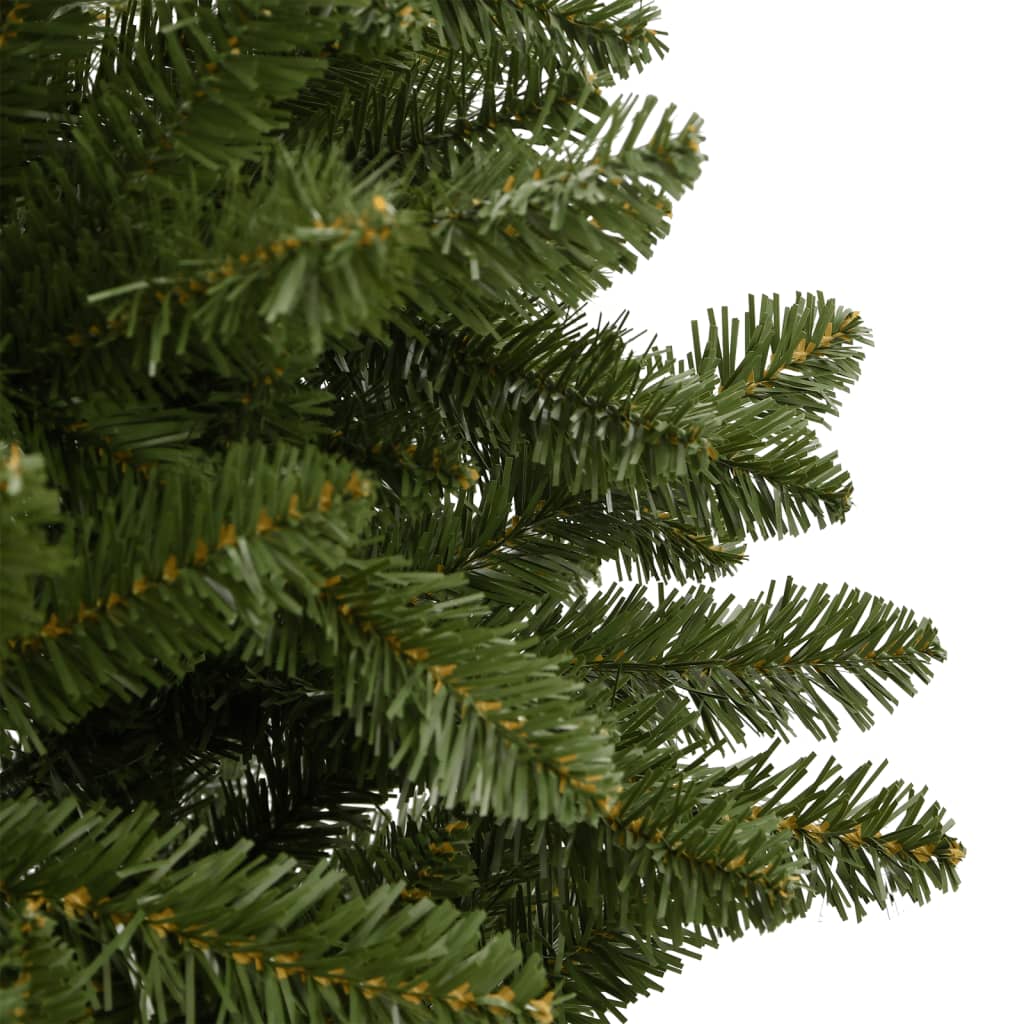 vidaXL Künstlicher Weihnachtsbaum Klappbar mit Ständer Grün 180 cm