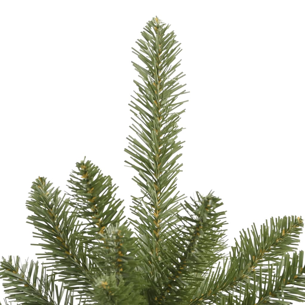 vidaXL Sapin de Noël Artificiel Pliant avec Support Vert 210 cm