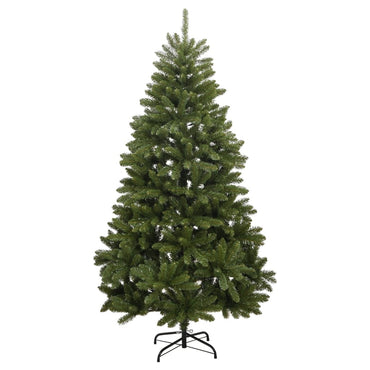 vidaXL Sapin de Noël Artificiel Pliable avec Support Vert 240 cm