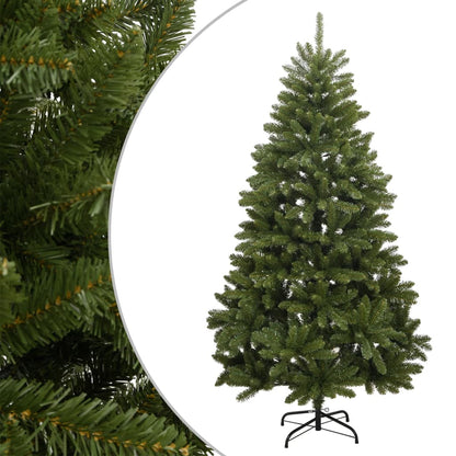 vidaXL Sapin de Noël artificiel pliable avec support Vert 270 cm
