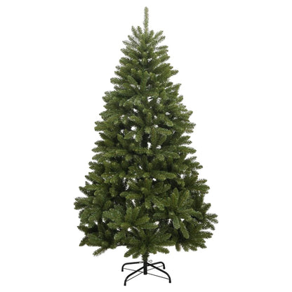 vidaXL Sapin de Noël artificiel pliable avec support Vert 270 cm