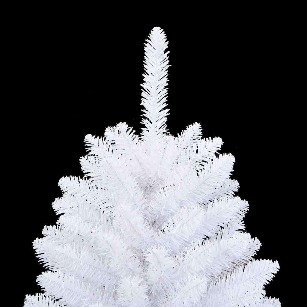 vidaXL Künstlicher Weihnachtsbaum Klappbar mit Ständer Weiß 120 cm