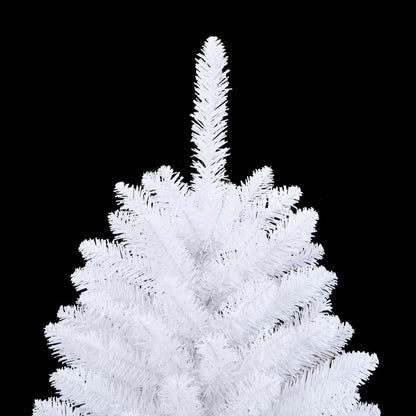 vidaXL Künstlicher Weihnachtsbaum Klappbar mit Ständer Weiß 150 cm