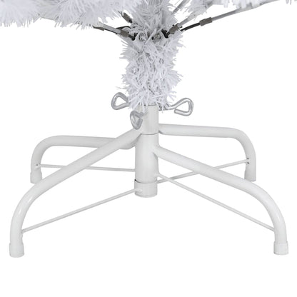 vidaXL Künstlicher Weihnachtsbaum Klappbar mit Ständer Weiß 150 cm