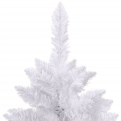 vidaXL Künstlicher Weihnachtsbaum Klappbar mit Ständer Weiß 270 cm