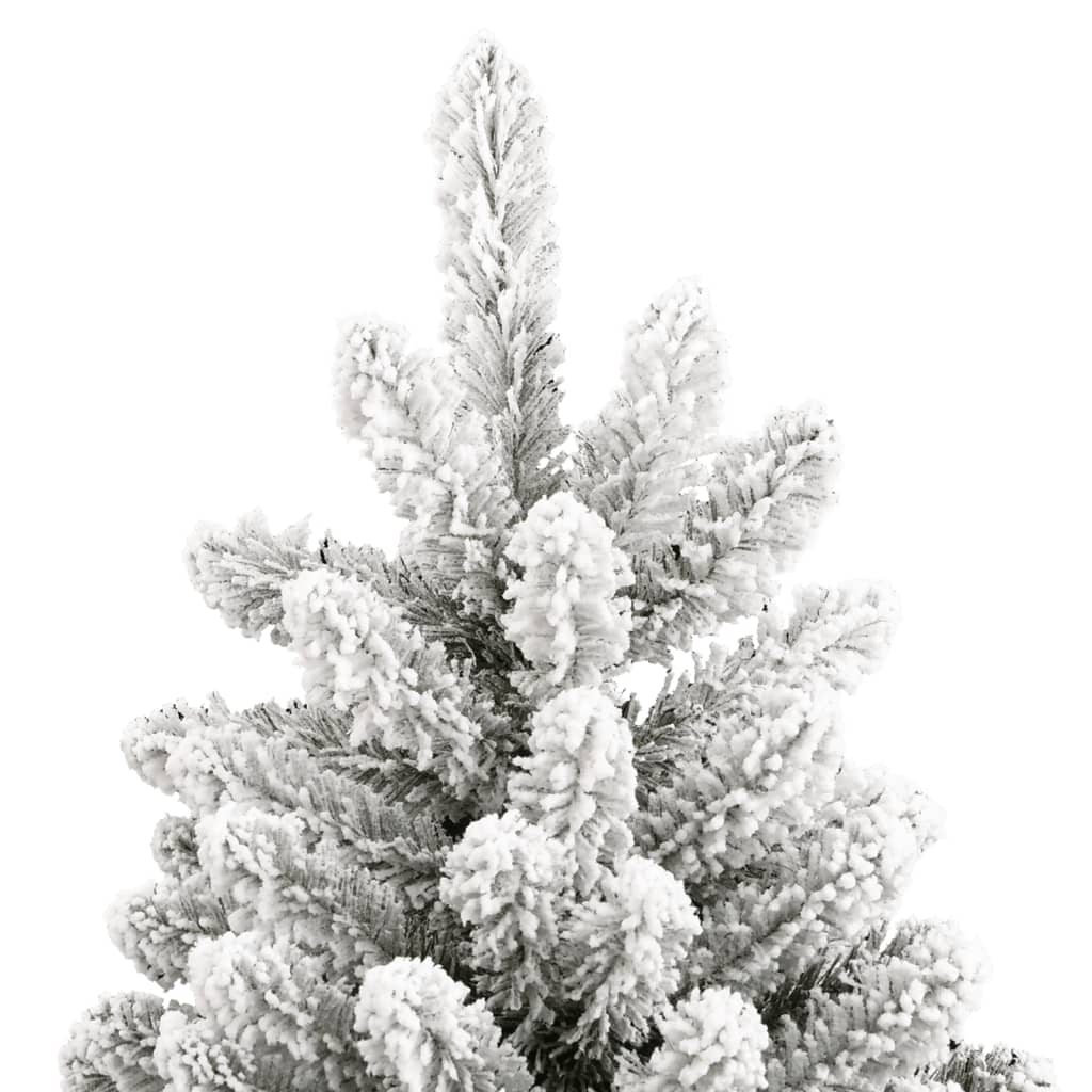 vidaXL Künstlicher Weihnachtsbaum Klappbar Beschneit 270 cm